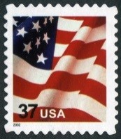First Class and 37c Flag Issues 2002-2005